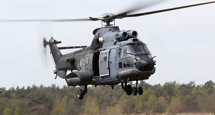 military helicopter