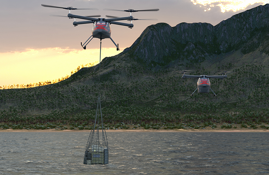 Two Kargo UAVs